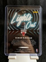 【100円スタート】2022-23 Panini Donruss Optic Basketball - DeMar DeRozan Lights Out / Chicago Bulls_画像2