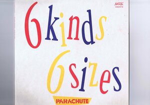 新品同様 国内盤 LP Parachute / 6 Kinds 6 Sizes / パラシュート インサート付き C28A0137