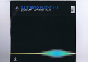 盤質良好 UK盤 12inch DJ Tisto / Flight 643 / Tiesto NEBT016