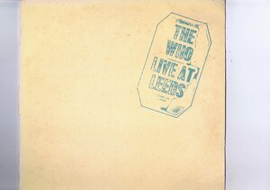 国内盤 LP The Who / Live At Leeds / ザ・フー MPF 1148