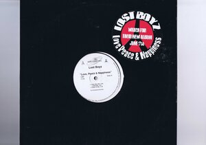 プロモ US盤 12inch Lost Boyz / Love, Peace & Nappiness U8P 1176, none