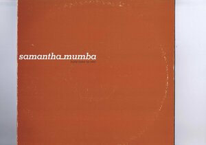 イタリア盤 12inch Samantha Mumba / Baby Come On Over MR22.01