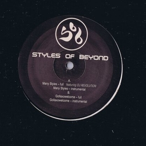 US盤 12inch Styles Of Beyond / Many Styles / Gollaxowelcome 109