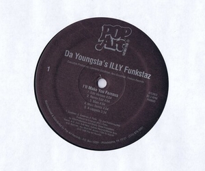 US盤 12inch Da Youngsta's / I'll Make You Famous / Bloodshed And War PA8600