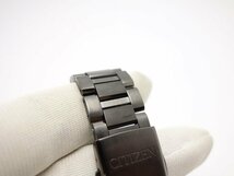 CITIZEN シチズン アテッサ チタニウム 30周年記念モデル エコ・ドライブGPS衛星電波時計 サテライトウエーブ　メンズ　中古　送料無料_画像9