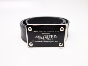 Louis Vuitton　ルイヴィトン　グラフィット　サンチュール・アンヴァントゥール35 M9632 ベルト　メンズ　中古　送料無料