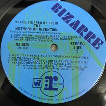 USオリジナル ほぼ美品 シュリンク付 LP Frank Zappa & The Mothers of Invention / Weasels Ripped My Flesh いたち野郎 MS 2028_画像4