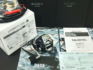 レオブリッツ 200J-L 新品 左 ダイワ 定価\70950- 保証書付 電動 スロージギング タイラバ マダイ タチウオ イカ ヒラメ アジ コマセ DAIWA