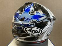 Arai VZ-RAM NAKANO GP2 Mサイズ 新品!! 未使用!! 完品!! 中野 真矢 選手 レプリカ 目玉 手裏剣 忠ヘル 56design 受注生産品 アライ SP忠男_画像5