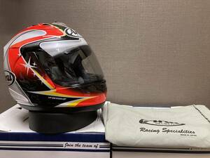 アライ Arai RX7 RR5 RX7-RR5 RX-7 RRV AOYAMA GP アオヤマ 青山 フルフェイス ヘルメット Lサイズ 超美品!! 