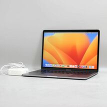 1円スタート Apple MacBook Pro 13-inch, 2017, Two Thunderbolt 3 ports (Core i5-7360U/メモリ16GB/SSD120GB/macOS 13)_画像1