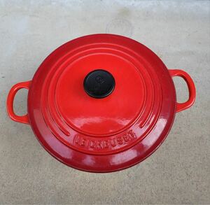 ★★★ル・クルーゼ 両手鍋 シグニチャー ココット・ロンド 22cm オレンジ★★★鋳物ホーローウェアLE CREUSET