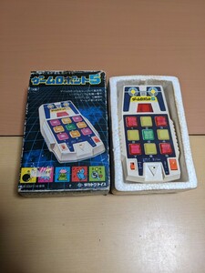 希少　ゲームロボット5　タカトクトイス　MADE IN JAPAN TAKATOKU TOYS タカトク　トイス　日本製　タカトクトイズ　ゲームロボット