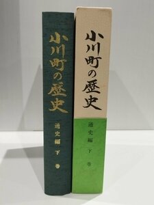 【希少】小川町の歴史　通史編　下巻　明治・大正・昭和のすがた 　埼玉県/比企郡【ac03i】