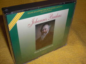 GOLDEN MELODRAM廃盤『未開封品』クナッパーツブッシュ指揮ブラームス交響曲選集（1958年VPOとの第3番は世界初出）＆協奏曲＆小曲集-4枚組