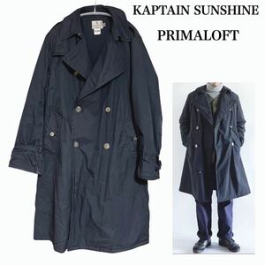 KAPTAIN SUNSHINE Padded Trench Coat PRIMALOFT Captain sunshine с хлопком Prima loft тренчкот мужской 