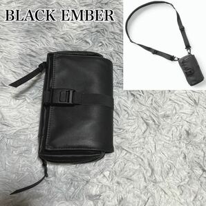 状態良 BLACK EMBER SML Admin ブラックエンバー ポーチ バッグ 小物入れ スマホ メンズ レディース