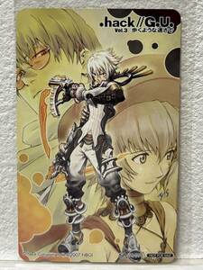 〔新品/テレホンカード〕.hack//G.U. Vol.3 歩くような速さで 【ソフマップ特典】