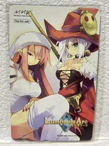 〔新品/テレホンカード〕ルーシャ/ヴァネッサ「Luminous Arc」 メディアランド特典　