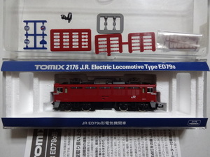 新品同様★TOMIX 2176 JR ED79 0形 電気機関車 走行動作確認済 ナンバープレート・HM未使用 取説付 トミックス Nゲージ 鉄道模型 送料350円