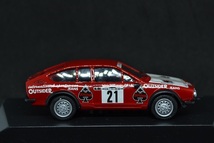 PROGETTO K 1/43 ALFA ROMEO ALFETTA GTV RALLY ELBA 1977 TRUCCO-DE LEONI PROGETTOK プロゲット アルファロメオ アルフェッタ 絶版 希少_画像5