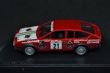 PROGETTO K 1/43 ALFA ROMEO ALFETTA GTV RALLY ELBA 1977 TRUCCO-DE LEONI PROGETTOK プロゲット アルファロメオ アルフェッタ 絶版 希少_画像2