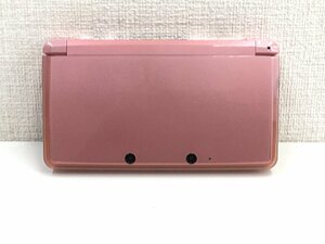 ▲二宮店▲【中古品】11-82 任天堂 Nintendo ニンテンドー3DS CTR-001 ミスティピンク 初期化済み 本体のみ