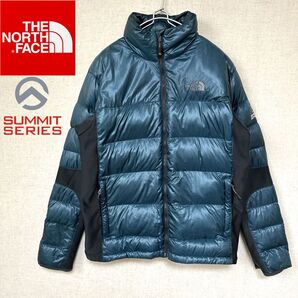 ノースフェイス ダウン ジャケット レディースL メンズS summit series pertex 800フィル