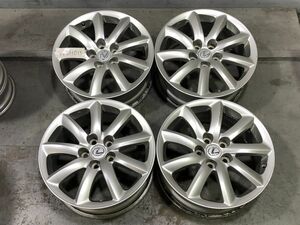 (W5H015)18x7.5J LEXUS純正 オフセット32 5穴 PCD120 ハブ60