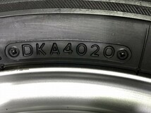 (WW5J018)鉄ホイール 15ｘ5.5JJ 4穴 100/114.3 + BRIDGESTONE BLIZZAK VRX 185/60R15 84Q 2020年 スタッドレス 冬タイヤ 送料無料_画像5