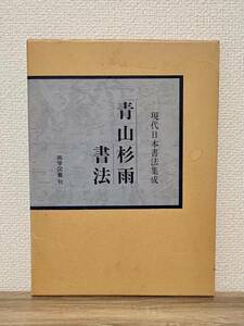 青山杉雨書法　現代日本書法集成　尚学図書