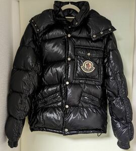 美品 MONCLER モンクレール K2 ケーツー メンズ ブラック サイズ2