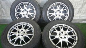 235/65R18 RADAR RW-5 ICE SUV スタッドレスタイヤ 18×7.5J PCD114.3 ＋38 4本SET レクサスRX等へ