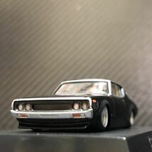 1/64 グラチャンコレクション第15弾 ケンメリ GT-R ② ブリスター未開封　即決有り 1973年式 KPGC110 チンスポ パケット ロールバー_画像8