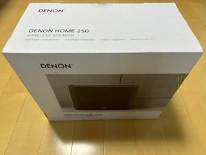 ☆新品,未開封,送料無料☆高音質ネットワークスピーカー DENON HOME 250K ブラック