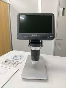 Koolertron AW-SMXW50 デジタル顕微鏡 5インチモニター マイクロスコープ USB顕微鏡 300万画素 電子顕微鏡
