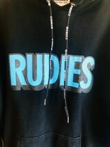 美品　RUDIES パーカー　サイズXL メンズ　ルーディーズ　フーディ　SOLID PHAT HOOD-SWEAT_画像3