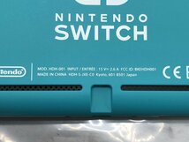 任天堂 ニンテンドースイッチライト Nintendo Switch Lite ターコイズ 充電器なし[327591_画像4