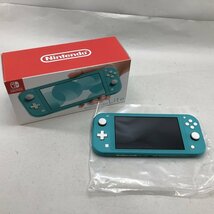 任天堂 ニンテンドースイッチライト Nintendo Switch Lite ターコイズ 充電器なし[327591_画像1