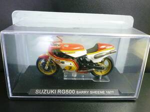 【未開封品】 1/24 スズキ RG500 #7 バリーシーン SUZUKI RG500 クロスセブン 1977 ixo ☆ライダー＆マシ－ン解説冊子付き外箱入り