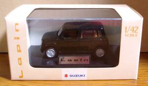 ■SUZUKI Lapin スズキ ラパン 1/42 ブルーイッシュブラックパール3 ZJ3 トイコー■非売品 レア 希少■