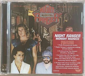 NIGHT RANGER Midnight Madness Rock Candy Records US リマスター アメリカン・ハード・ロック 80年代 ナイト・レンジャー