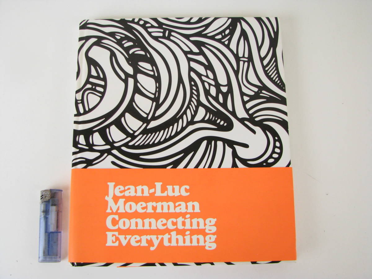 外国书《JEAN-LUC MOERMAN CONNECTING EVERYTHING》, 附有 Jean-Luc Moerman 手写插图, 书, 杂志, 艺术, 娱乐, 设计