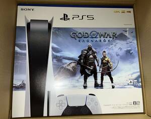 PS5　ゴッド・オブ・ウォー ラグナロク 同梱版　ディスクドライブ有り　GOW　本体　未使用　未開封　新品　