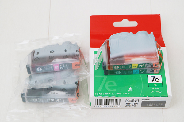 ＜ キヤノン 純正 ＞ Canon PIXUS インクカートリッジ BCI-7eG 7eY 7ePC 7eM 7eBK ＜ 未使用 ＞