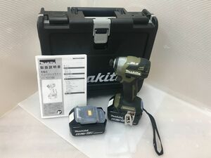 ◇【中古品】makita マキタ TD173DXO インパクトドライバ 充電器なしモデル 充電回数2回・3回