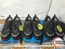 ◆ MIDORI ANZEN ミドリ安全 安全作業靴 SL-605 23.5? ブラック 3個セット プロスニーカー 【未使用】_画像1
