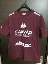 placar CARVAO Tシャツ 海外Ｌargeサイズ（USED) フットサル ブラジル_画像1