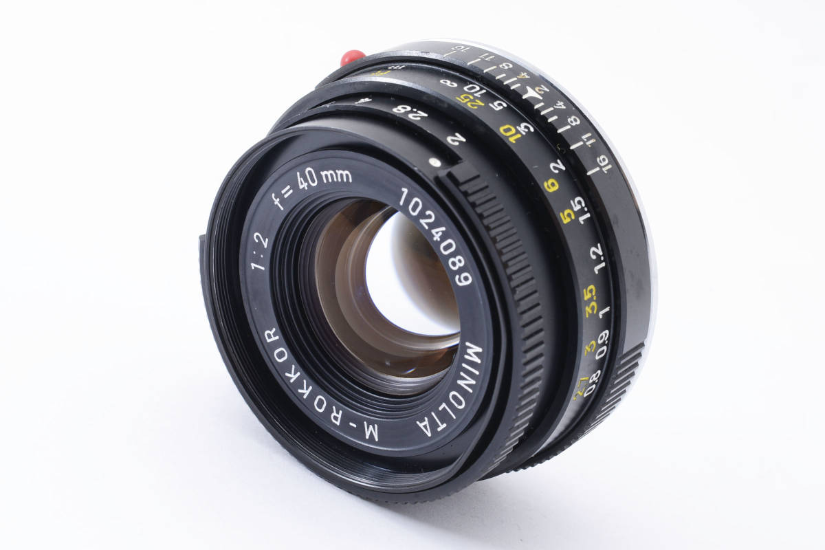 2023年最新】Yahoo!オークション -minolta m-rokkor 40mm f2の中古品