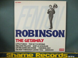 Fenton Robinson ： The Getaway LP // 70's Blues / 5点で送料無料